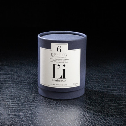 Infusion detox n°6 boîte en vrac 90g L'Infuseur  Infusions et tisane