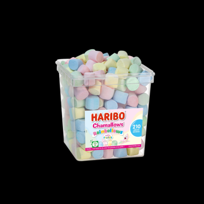 Chamallows raibollows 210 pièces Haribo  Bonbon classique