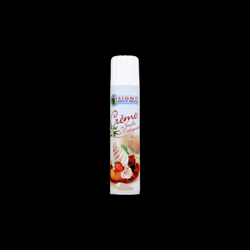Crème fouettée vanille Madagascar 250G Isigny  Crèmerie