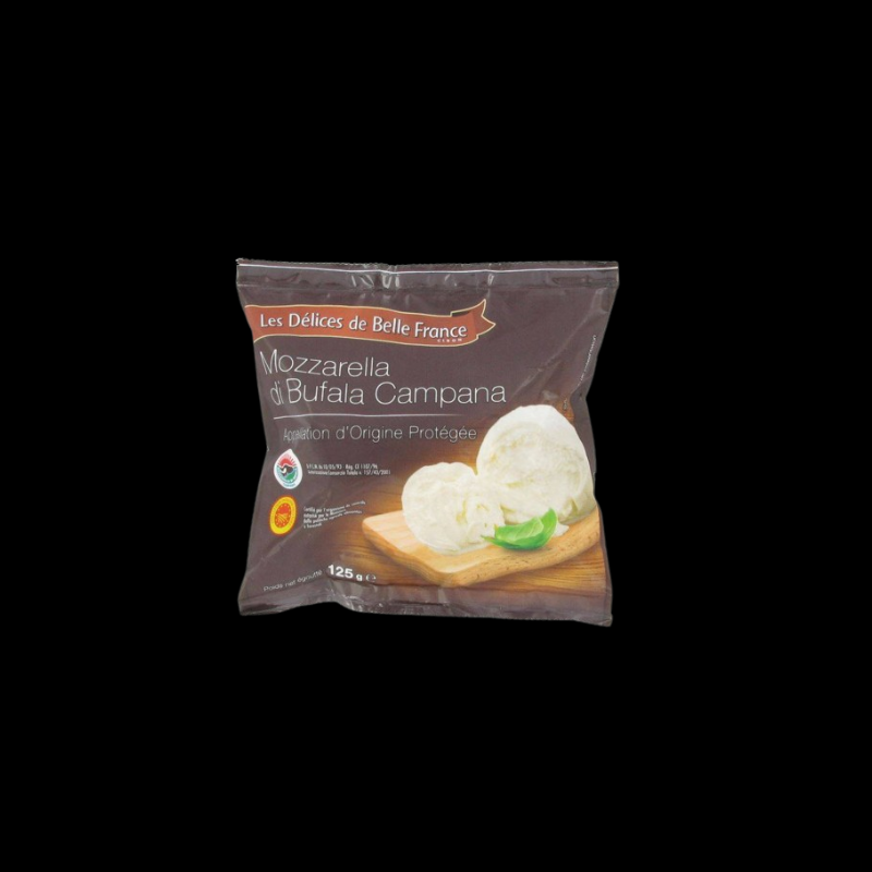 Mozzarella di buffala campana aop 125G Belle France  Mozzarellas, fetas, parmesans et burratas
