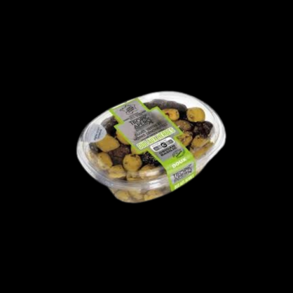 Olives vertes et noires dénoyautées aux herbes 200g Tropic Apéro  Olives