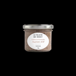 Terrine cochon de Normandie Neufchâtel AOP 90g La Falaise Qui Rougit  Terrines et pâtés