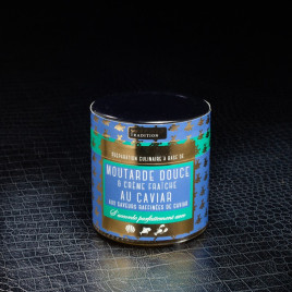 NPT- Moutarde douce crème fraiche caviar Savor&Sens 110gr  Accueil