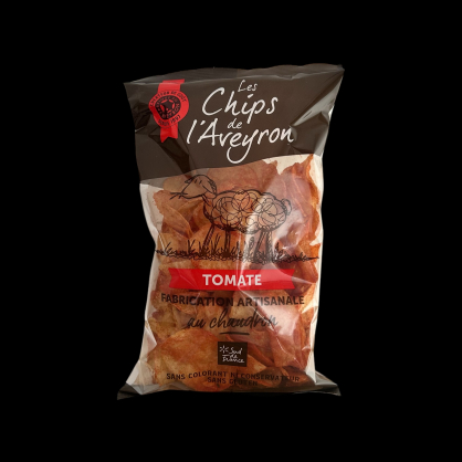 Chips tomate 125g Les Chips de l'Aveyron  Chips