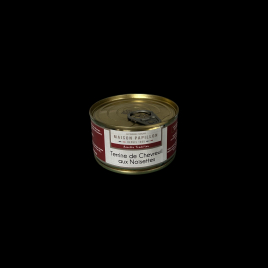 Terrine de chevreuil aux noisettes 130g Maison Papillon  Terrines et pâtés