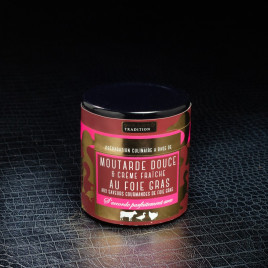 NPT - Moutarde douce crème fraiche foie gras Savor&Sens 110gr  Accueil