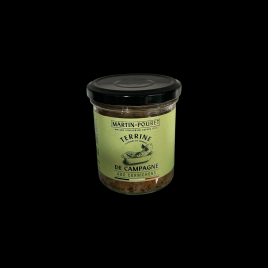 Terrine de campagne au cornichons 150g Martin Pouret  Terrines et pâtés