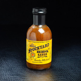 NPT - Sauce barbecue smoky mustard Stockyard 397gr  A NE PAS TOUCHER