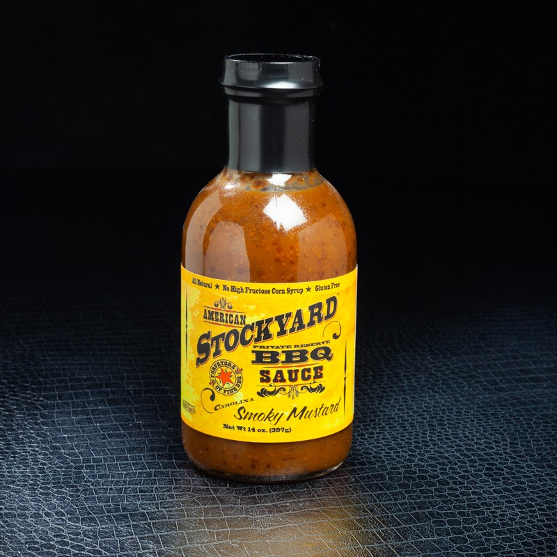 NPT - Sauce barbecue smoky mustard Stockyard 397gr  A NE PAS TOUCHER