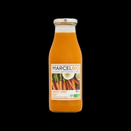 Soupe carotte curry coco 48cl Marcel Bio  Soupes et croutons