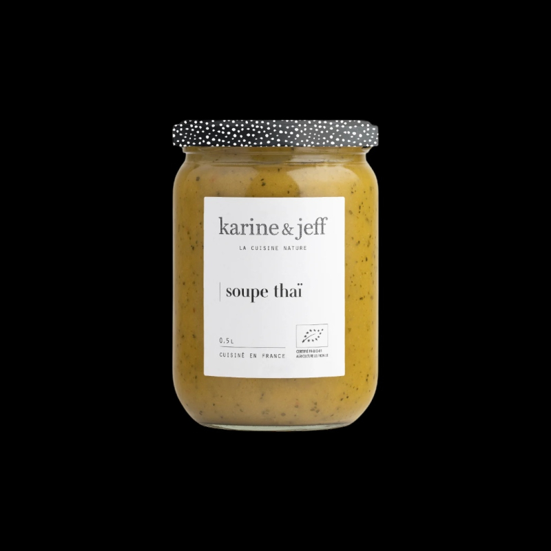 Soupe thaï 25cl Karine et Jeff  Soupes et croutons