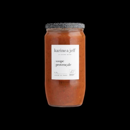 Soupe provençale 25cl Karine et Jeff  Soupes et croutons