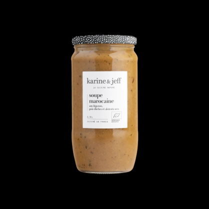 Soupe marocaine 25cl Karine et Jeff  Soupes et croutons