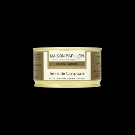Terrine de campagne 130g Maison Papillon  Terrines et pâtés