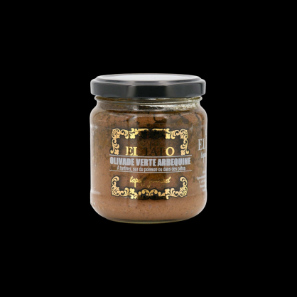 Olivade verte arbequine 200g Calle El Tato  À tartiner