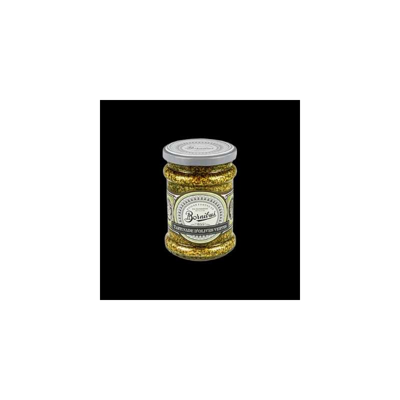 Tartinade olive verte 250g Bornibus  À tartiner