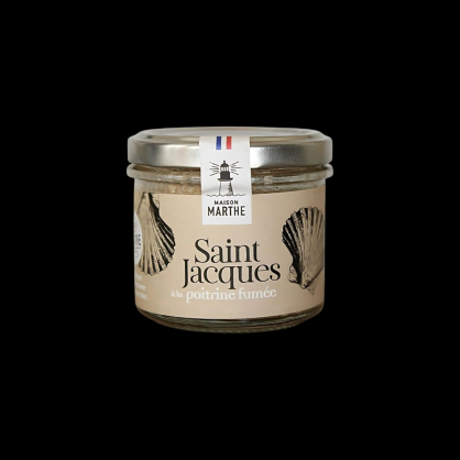 St Jacques poitrine fumée 90g Villa Marthe  Terrines et pâtés