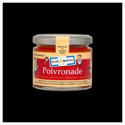 Poivronade 120g Olive et Marius  À tartiner