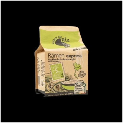 Ramen bio riz blanc 280g Autour du Riz  Pâtes