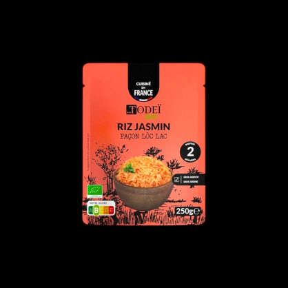 Riz jasmin bio façon lôc lac 250g Todeï  Riz et risotto
