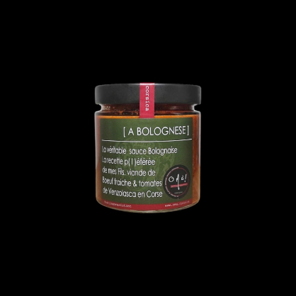 Sauce la bolognaise 360g O Ma Gourmandise  Sauces chaudes