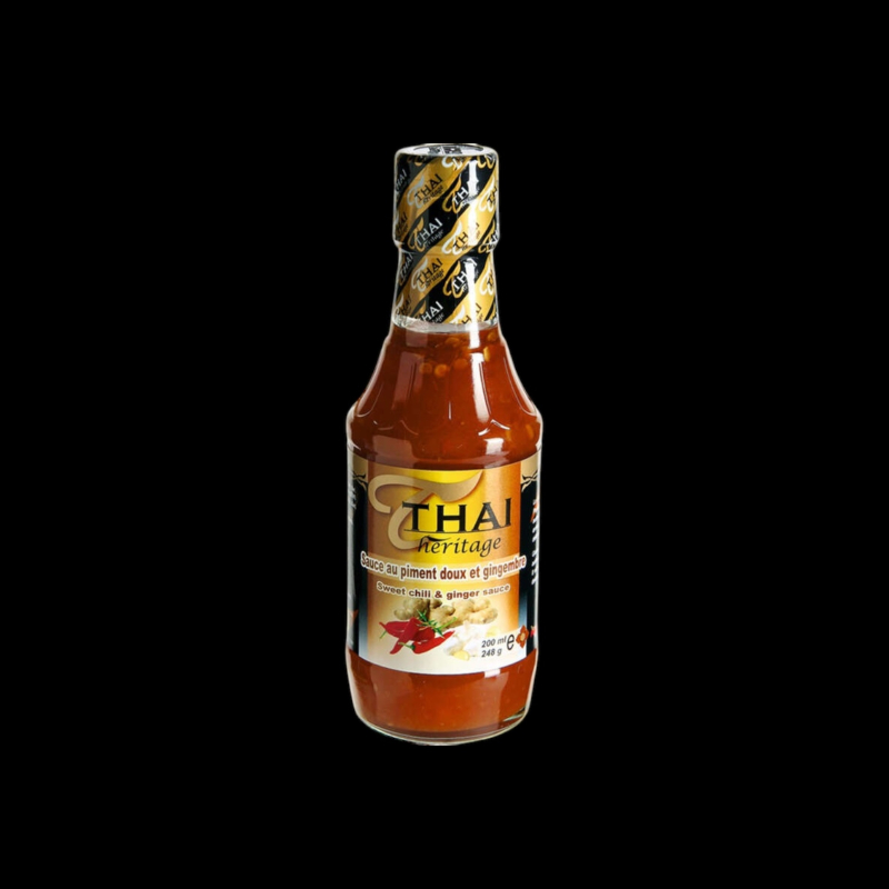 Sauce piment gingembre 248g Héritage  Sauces asiatiques