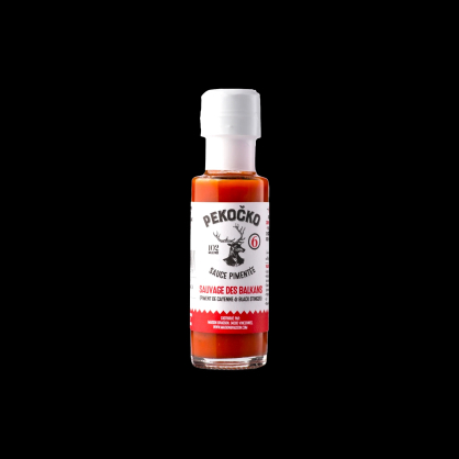 Sauce piquante sauvage des Balkans 102ml Pekocko  Autres sauces froides