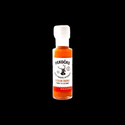 Sauce piquante sicilien énervé 102ml Pekocko  Autres sauces froides