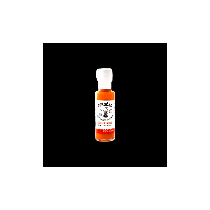 Sauce piquante sicilien énervé 102ml Pekocko  Autres sauces froides
