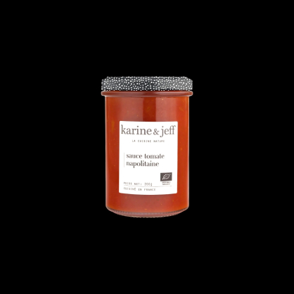 Sauce tomate napolitaine 200g Karine et Jeff  Sauces chaudes