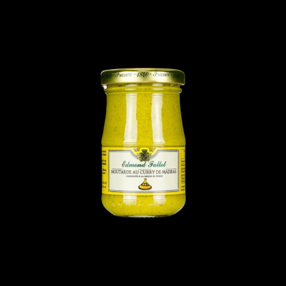 Moutarde curry de Madras 10cl Edmond Fallot  Moutarde