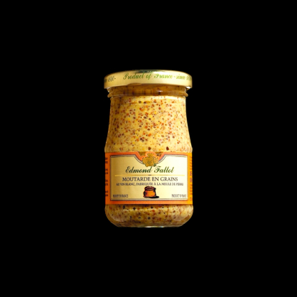 Moutarde en grains 10cl Edmond Fallot  Moutarde