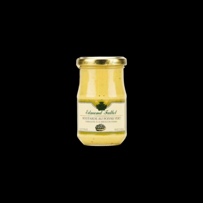 Moutarde poivre vert 10cl Edmond Fallot  Moutarde