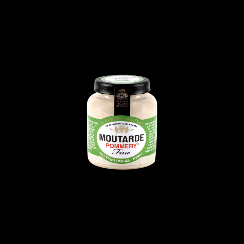 Moutard fines herbes 100g Pommery  Moutarde