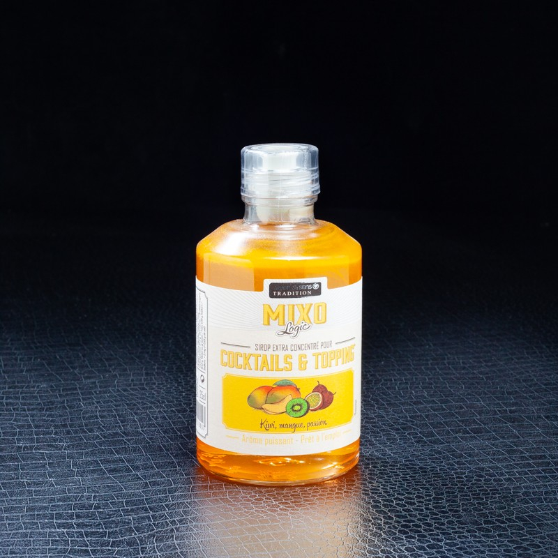 NPT - Sirop topping kiwi mangue passion Savor&Sens 25cl  Accueil