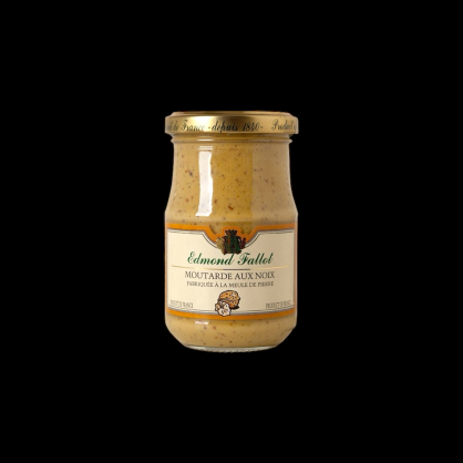 Moutarde aux noix 10cl Edmond Fallot  Moutarde