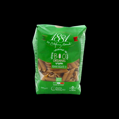 Pâtes penne rigate bio 500g 1881  Pâtes