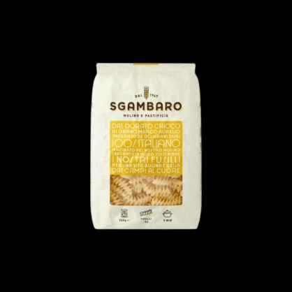 Pâtes fusilli 500g Sgambaro  Pâtes