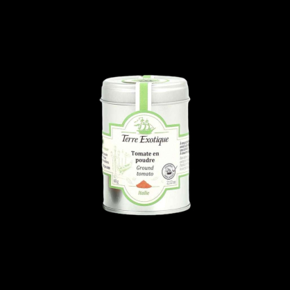 Tomate en poudre 60g Terre Exotique  Épices