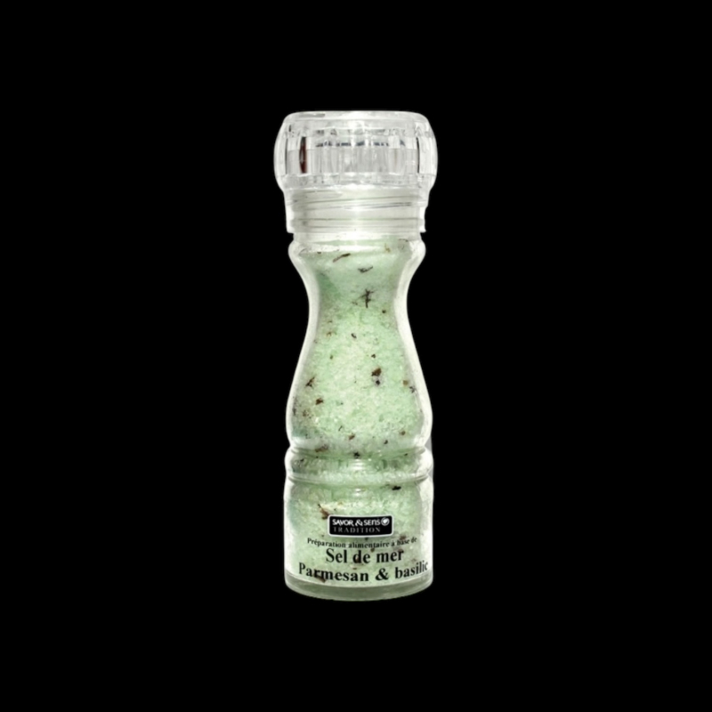 Sel basilic parmesan 150g Savor&Sens  Sel