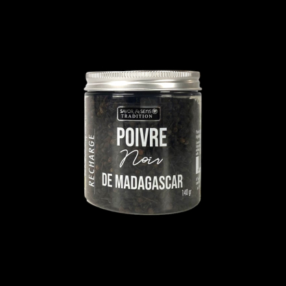 Recharge poivre Madagascar 130g Savor&Sens  Poivre