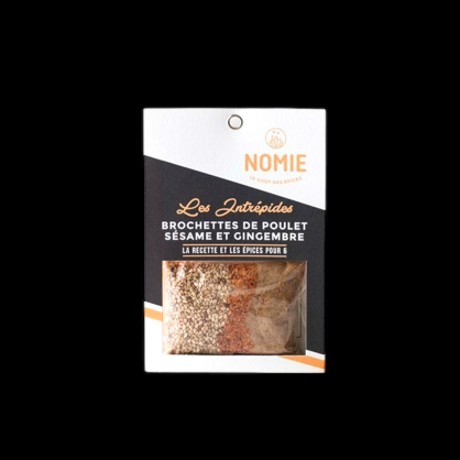 Sachet recette les intrépides 32g Nomie  Épices
