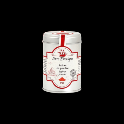 Safran en poudre 0.5g Terre Exotique  Épices