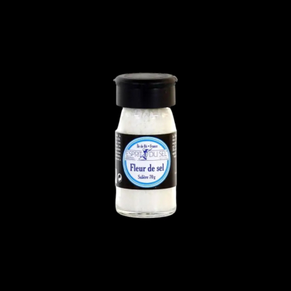 Fleur de sel salière 70g Esprit du Sel  Sel