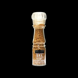 Moulin au sel doré et graines croquantes 135g Savor&Sens  Sel