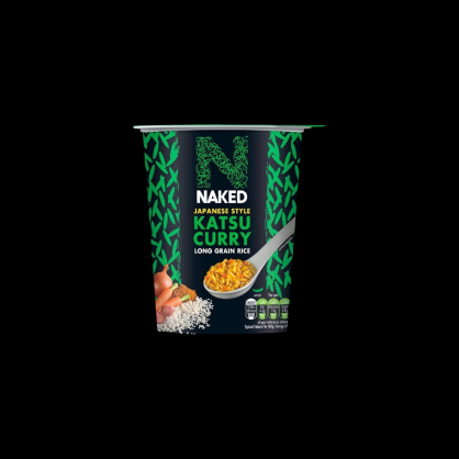 Riz japonais curry 78g Naked  Riz et risotto