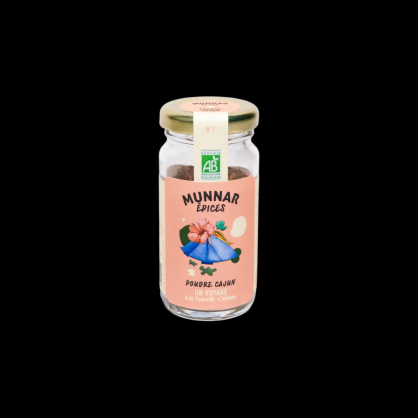 Poudre cajun 33g Munnar  Épices