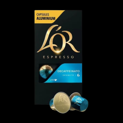 Capsules espresso décaféinato 10x52g L'Or  Capsules et dosettes