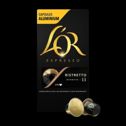Capsules espresso ristretto 10x52g L'Or  Capsules et dosettes