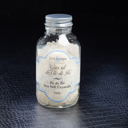 Gros sel de l’île de Ré 190g Terre Exotique  Sel